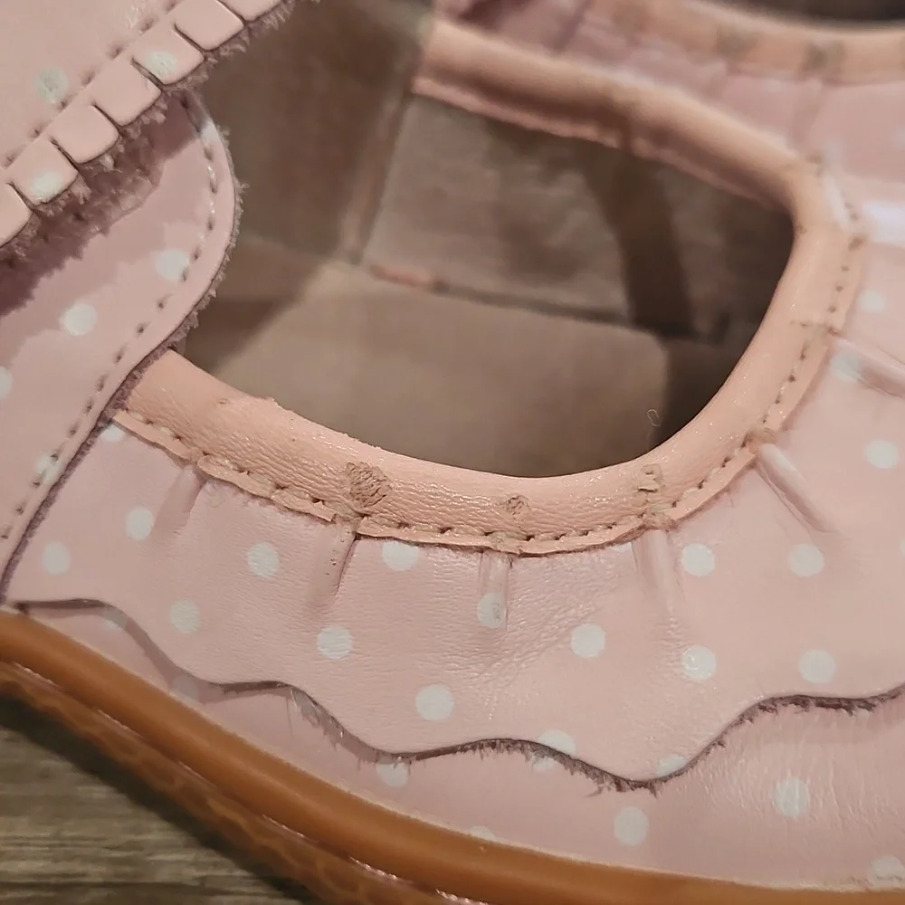 Ruche Mary Jane shoes by the brand Livie & Luca size kid's 12